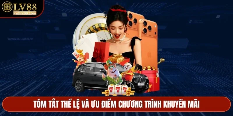 Tóm tắt thể lệ và ưu điểm chương trình khuyến mãi