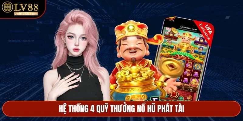 Hệ thống 4 quỹ thưởng nổ hũ Phát Tài